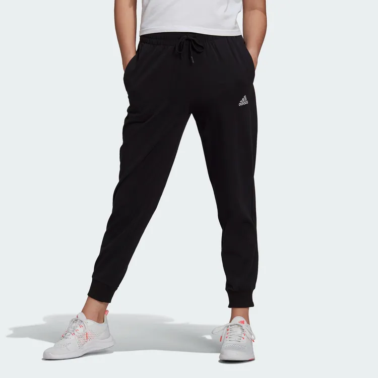 Adidas/阿迪达斯正品2021新款夏季女款简约休闲运动九分裤GM5624