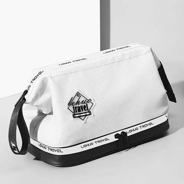 2025爆款洗漱包男士防水出差干湿分离高档装化妆用品收纳袋男网红