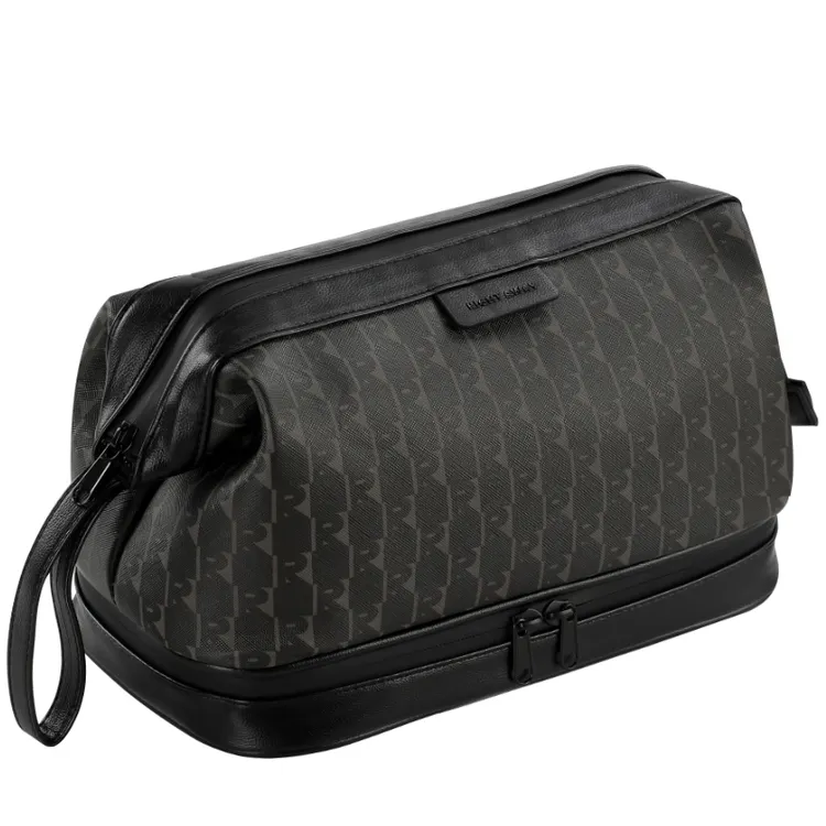 男士洗漱包旅行出差高档男款化妆用品便携式高端收纳袋男专用浴兜