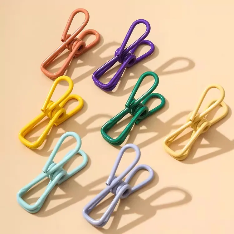 多功能晾衣夹衣服夹家用宿舍晒衣服小夹子强力浸塑晾晒袜子固定夹