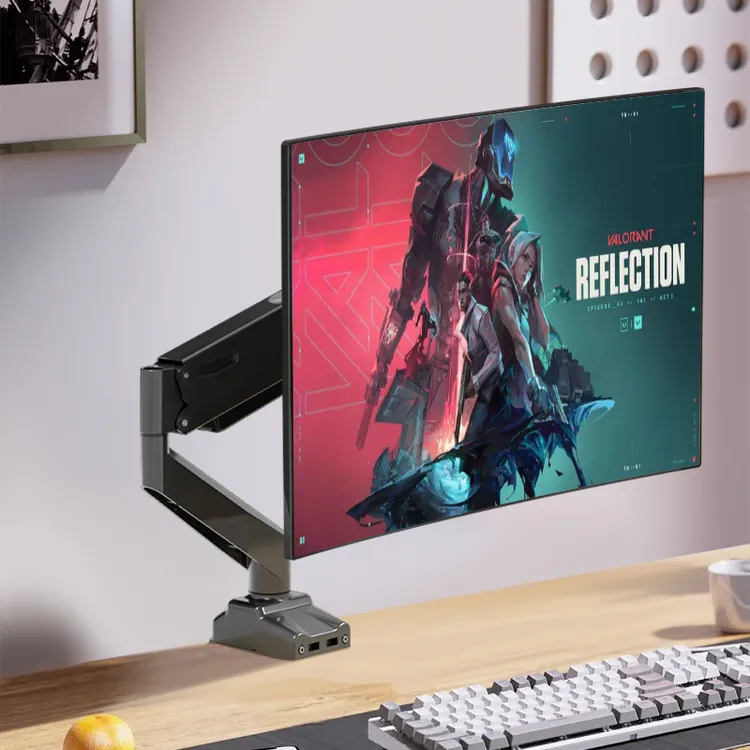 支尔成显示器支架电脑支架臂桌面机械臂显示器支架拉伸支架免打孔