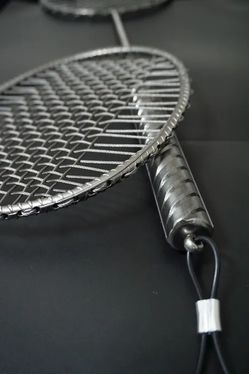 真螺纹钢羽毛球拍·玄铁重拍