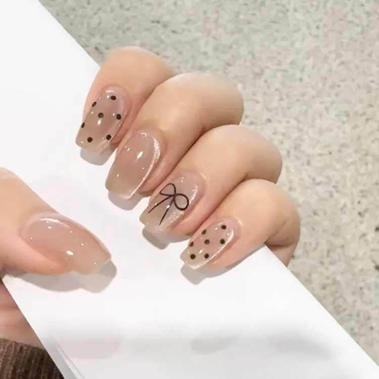 穿戴甲爆闪纯手工甲（福利品）穿戴甲秋冬款显白穿戴甲高质量