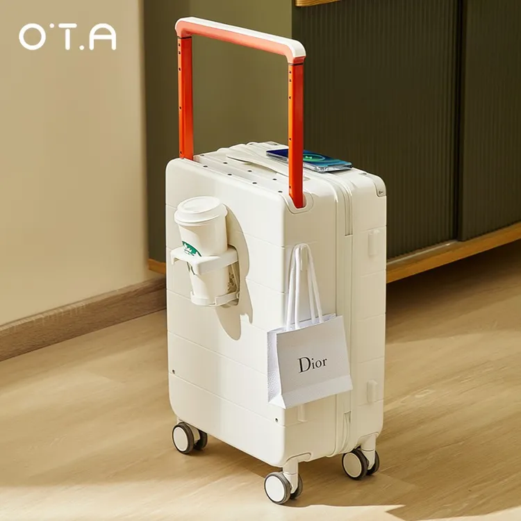 OTA20寸飞机登机箱轻便旅行箱铝框时尚高颜值行李箱