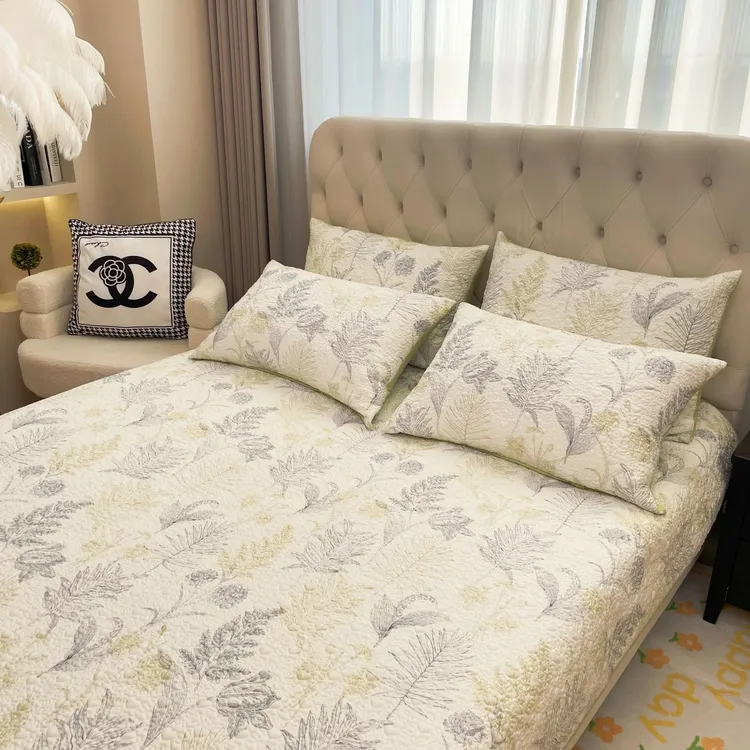 【原棉】四季通用床盖吸汗透气可铺亲肤柔软机洗绗缝商品图