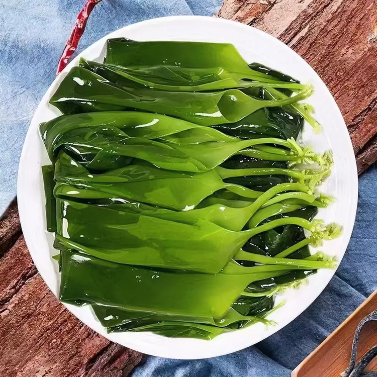 霞浦优质海带细嫩苗500g非裙带菜新鲜海带苗凉拌火锅食材批发商用商品图