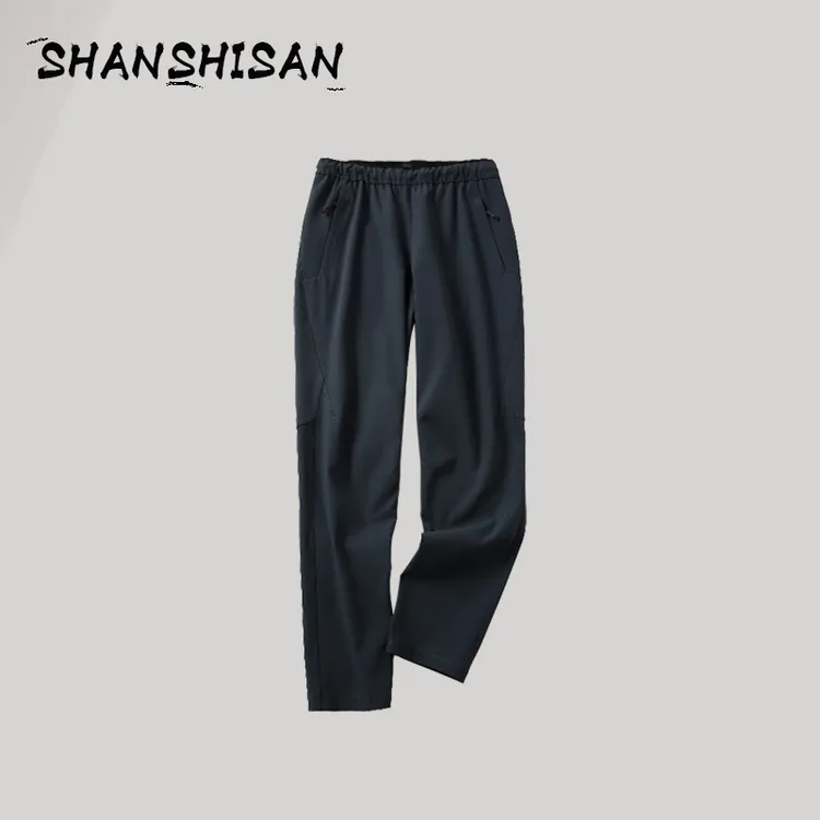 双十二回馈】暖绒软壳户外弹力抗皱休闲裤防水运动裤软壳裤7272