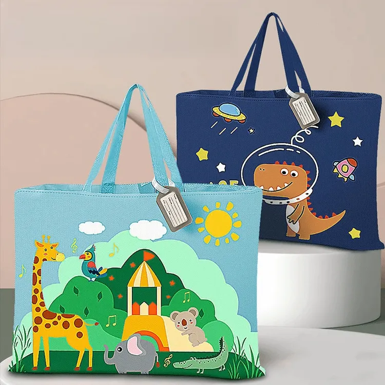 小孩幼儿园被子收纳袋子入园孕产被褥衣物宝宝专用行李手提打包袋