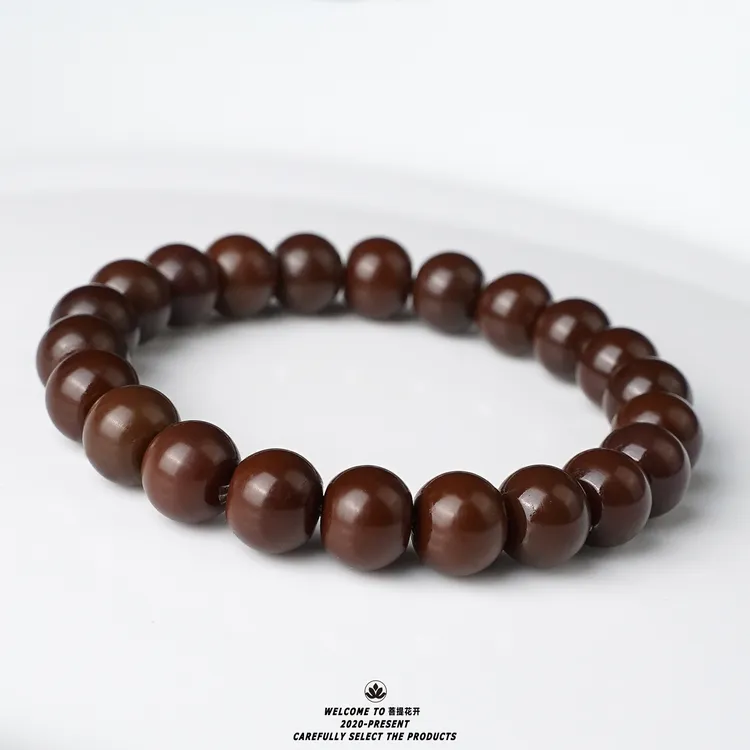 【黑金菩提根单圈】原生态手串精品文玩干抛干磨工艺陈化菩提根