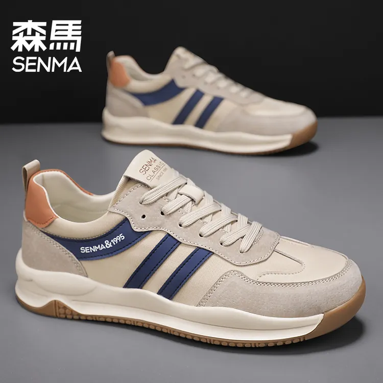 森马男鞋秋冬新款潮流运动板鞋时尚休闲百搭男士软底跑步低帮潮鞋