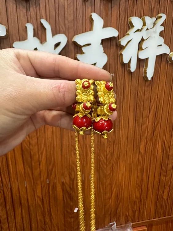 黄铜合成锆石耳饰 合金无非金属耳饰款式耳环民族风藏饰品不掉色