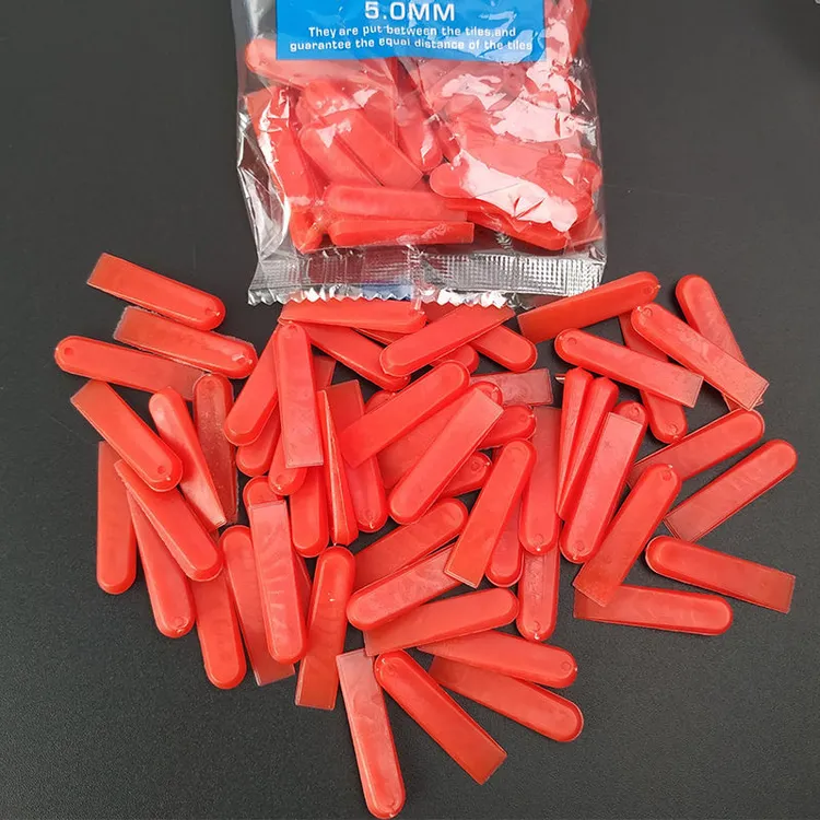 瓷砖调整小插片垫片留缝蓝色卡子找平器定位调平器隔缝