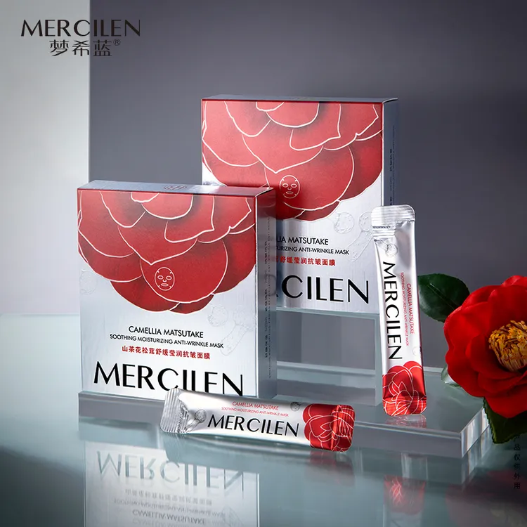 【拍一发三】梦希蓝山茶花松茸舒缓莹润抗皱面膜