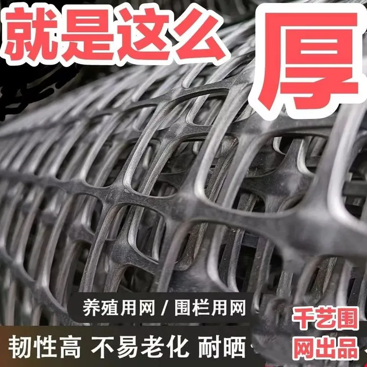 果园养鸡鸭围栏网塑料网养殖网胶网果园圈地菜园防护网玉米网格栅