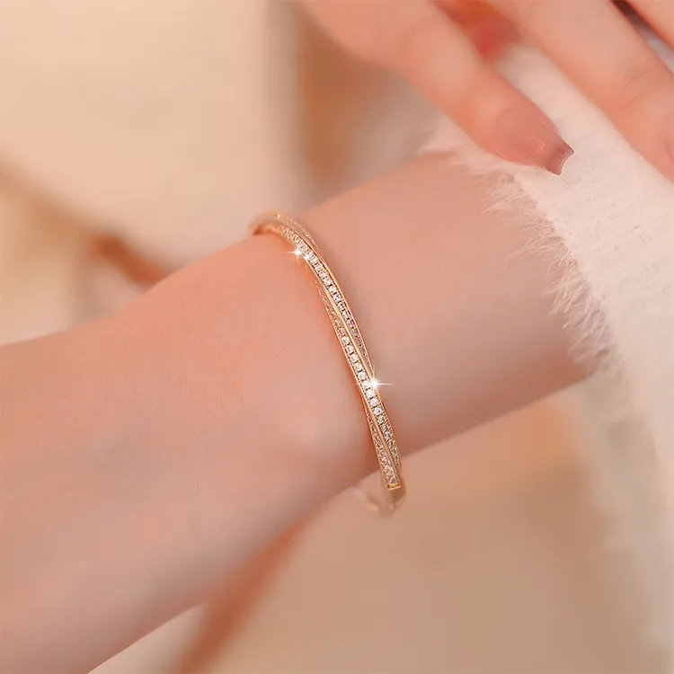 手镯 新版 第三代 香槟色 莫比乌斯手镯 xbj117