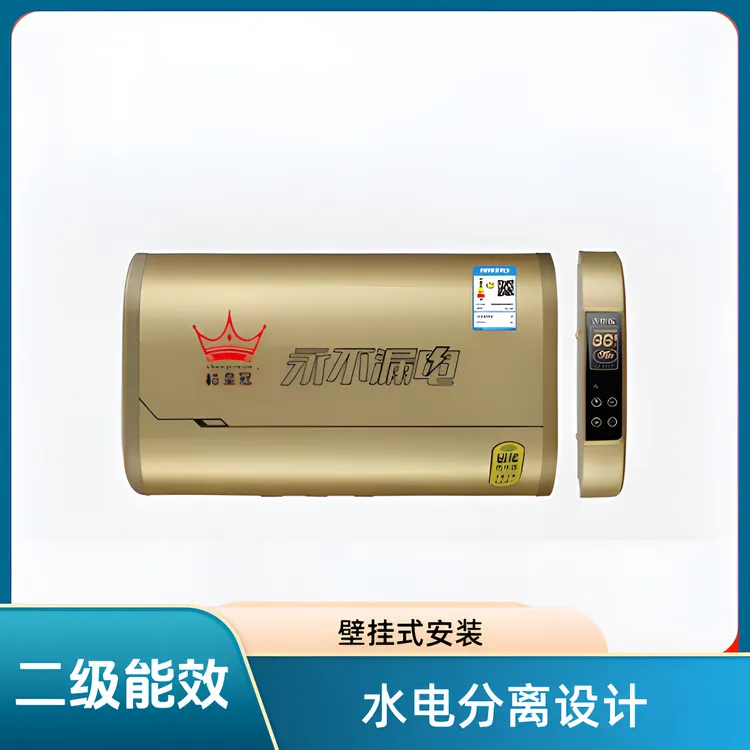 磁能热水器洗澡热水器淋浴卫生间扁桶恒温出租房双胆60升电热水器