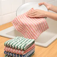 优勤抹布厨房专用毛巾洗碗布家用鱼鳞擦桌子清洁不掉毛吸水不沾油