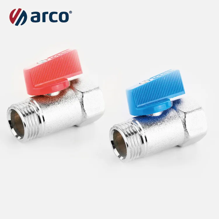 ARCO 西班牙进口 MINI球阀(4分)    欧标黄铜，全铜球芯