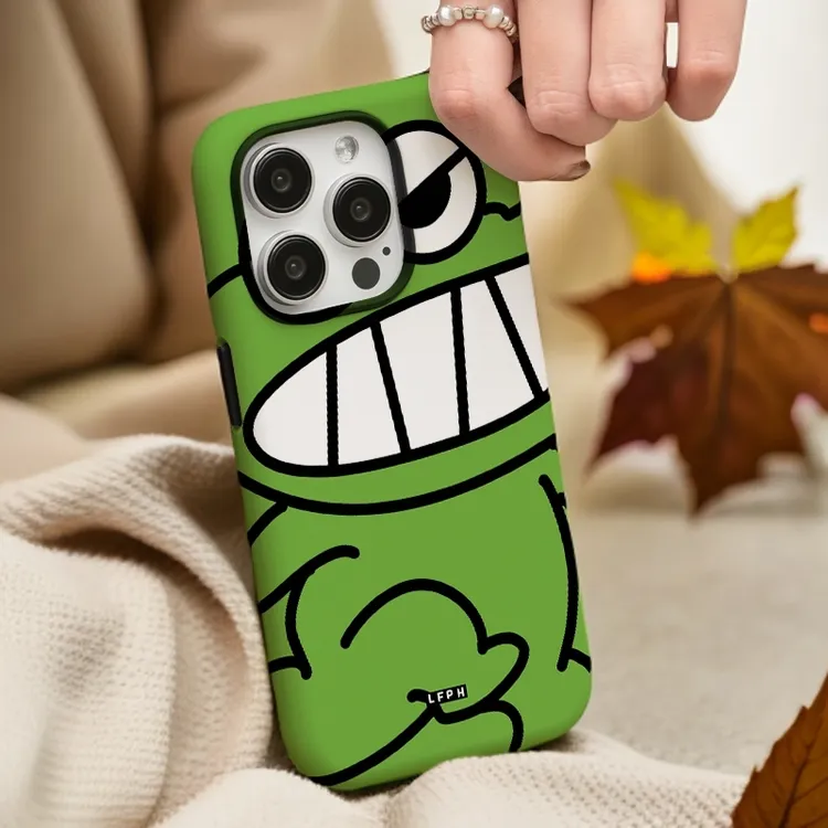 【生气怪兽】菲林二合一适用苹果16promax手机壳iphone13/4套15防摔