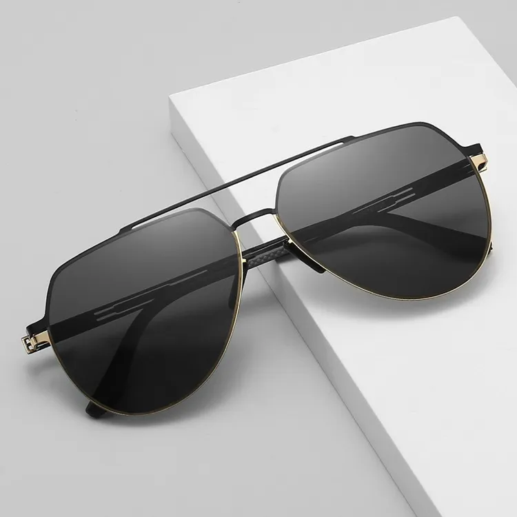 （实体店货源）高清尼龙偏光太阳镜无焊接一体超轻无螺丝眼镜墨镜