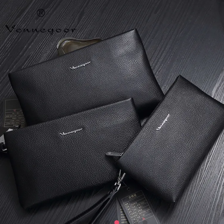 直播间3号-1052-新款男士休闲头层牛皮真皮百搭手拿包男包信封包