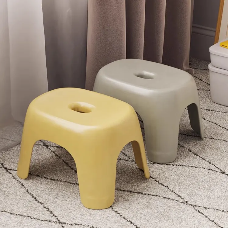 小凳子儿童家用小型塑料可叠放加厚茶几板凳椅子洗澡浴室换鞋矮凳