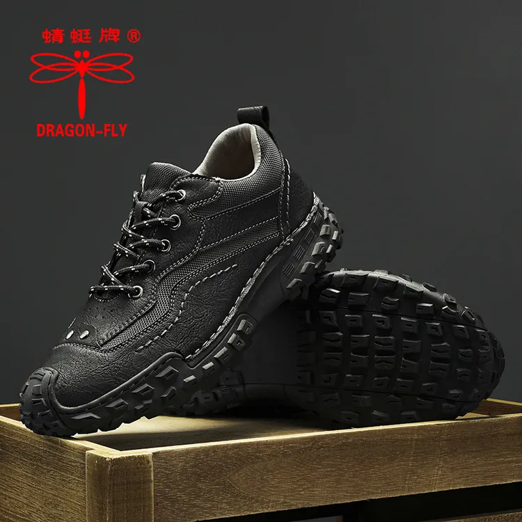 蜻蜓牌男鞋户外透气防滑耐磨运动休闲鞋男士秋季百搭时尚潮流跑鞋