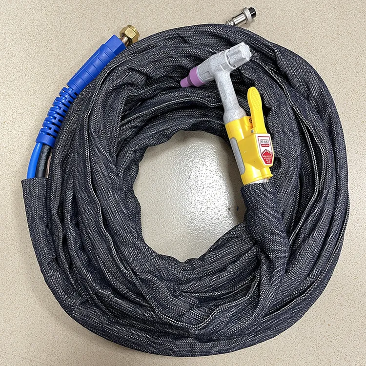 QQ150A氩弧焊枪焊把线 TIG150A气电分体焊枪线带弹簧氩弧焊机配件