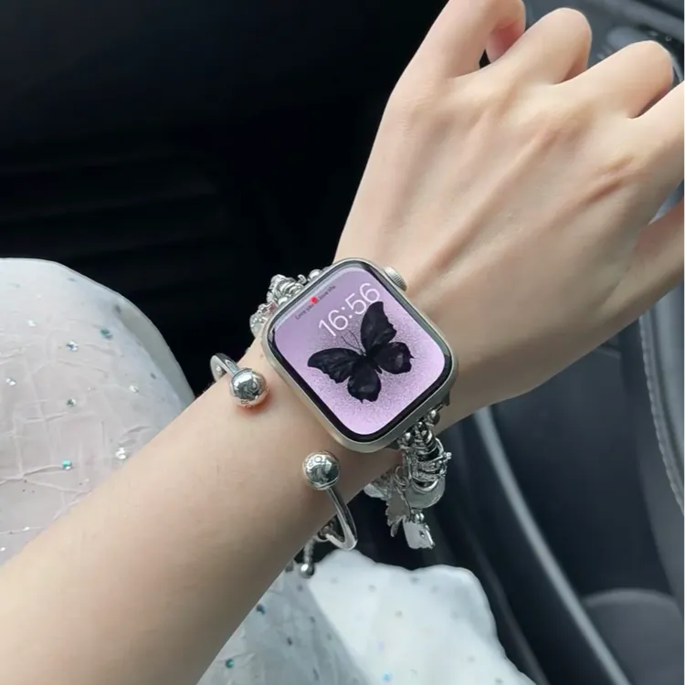 【潘多拉】applewatchs10s11seUItra2潘多拉小众高级感手链苹果表带