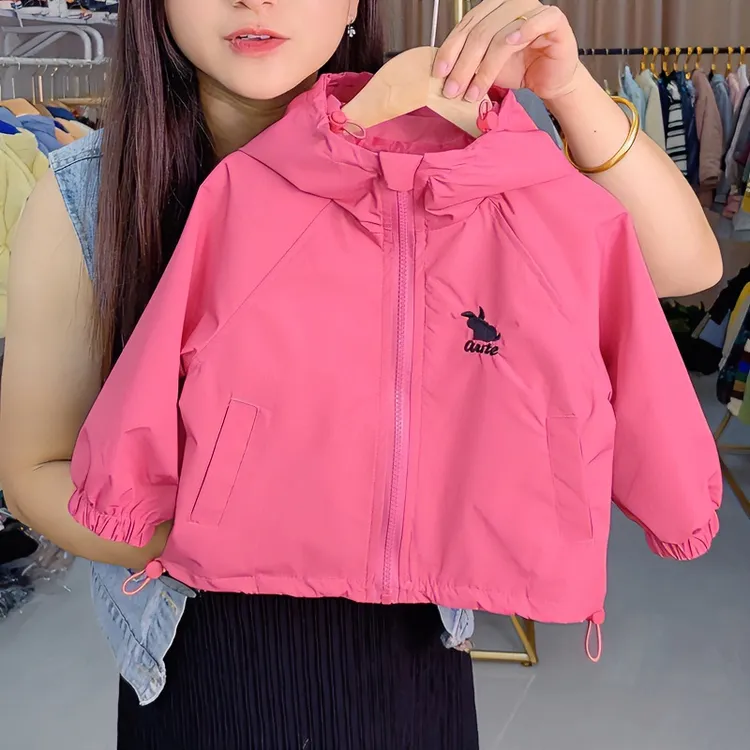 儿童秋款风衣2025新款冲锋衣韩版休闲防风中性百搭防水男女童上衣