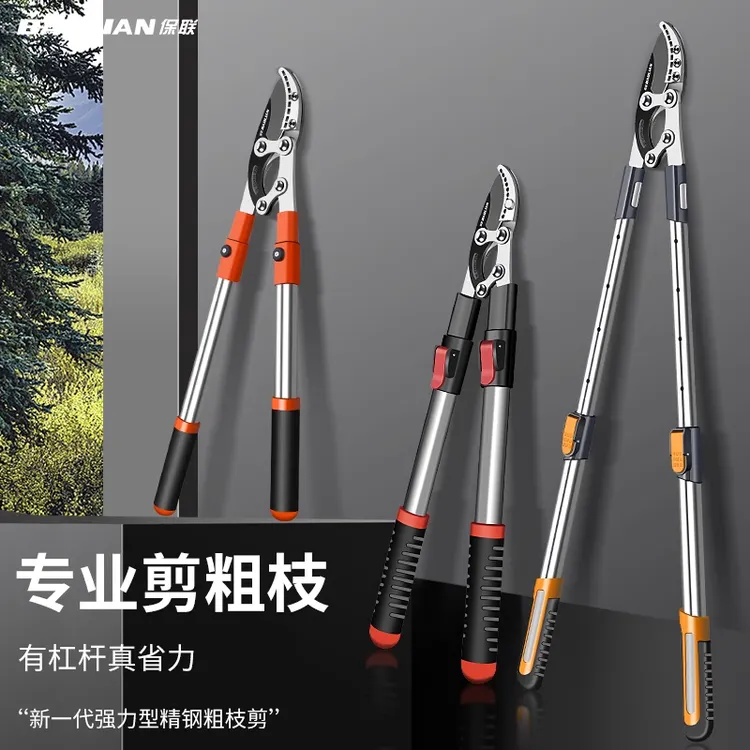 园艺伸缩粗枝剪大力剪枝果树修枝修剪树枝省力园林枝剪花剪大剪刀商品图