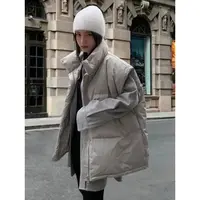 2025秋冬新款棉服马甲女学院风欧货洋气马夹背心网红坎肩上衣外套