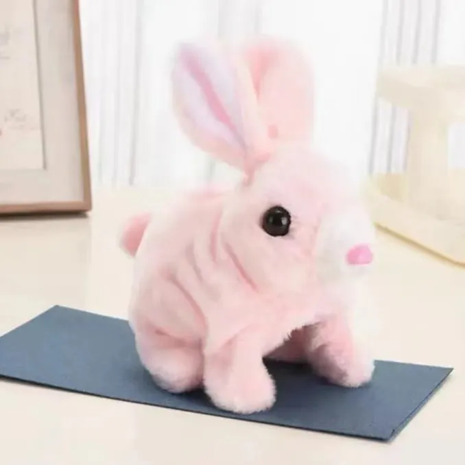 电动小兔子 会走路 电动玩具