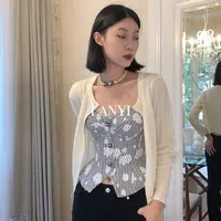 LANYI岚怡壹山茶花小马甲风百搭鱼骨胸衣（仅胸衣）