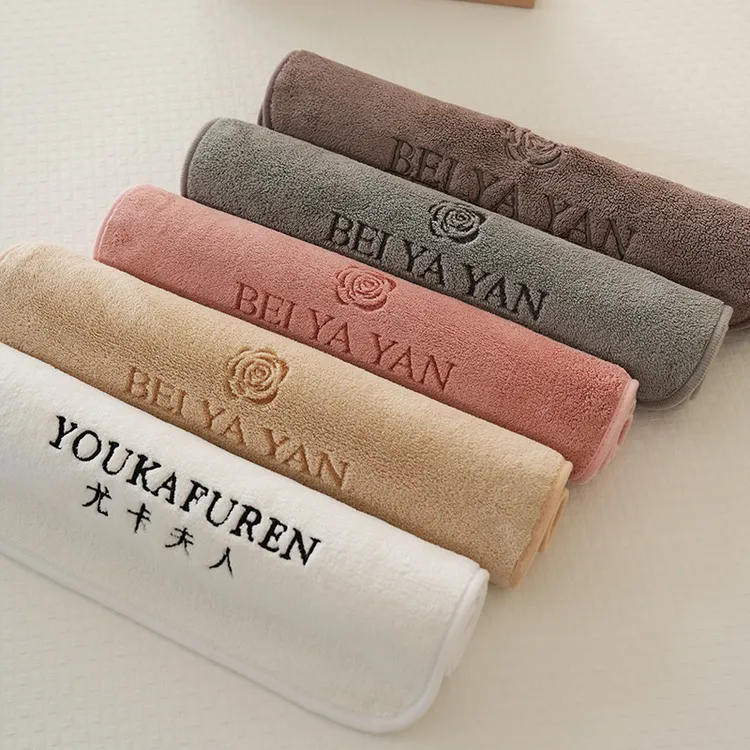 贝雅颜入冬神器美容院吸水绒毛巾洗脸巾皮肤管理毛巾套件吸水绒