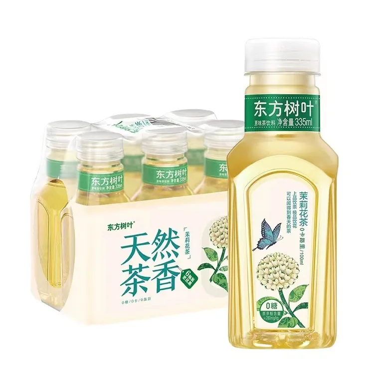 农夫山泉东方树叶335ml*6瓶 茉莉花茶饮料青柑普洱桂花乌龙茶