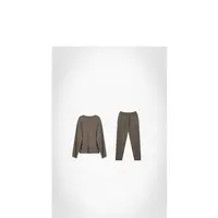 25孤品50%280圆领针织舒适毛衣加裤子套装【100%羊毛】ABCY79