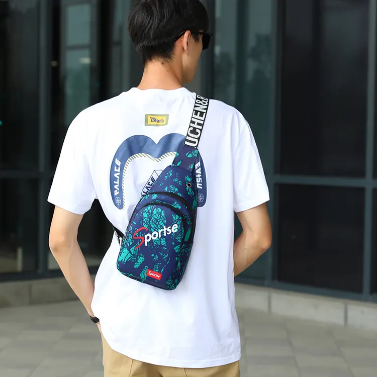 炫彩尼龙包 运动休闲单肩包防水时尚潮流斜挎包