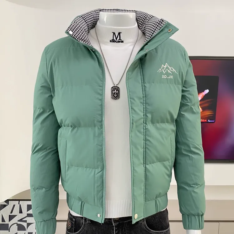 棉服男款冬季加厚保暖2024新款韩版修身棉衣外套痞帅轻奢高端男装