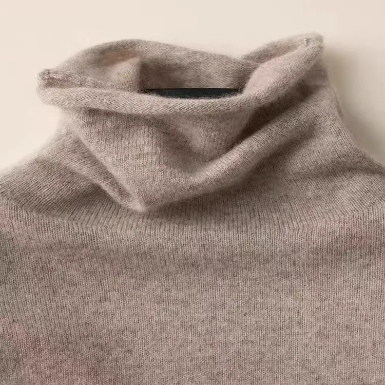 2024秋冬毛衣女堆堆领修身长袖短款套头内搭非针织打底衫上衣百搭