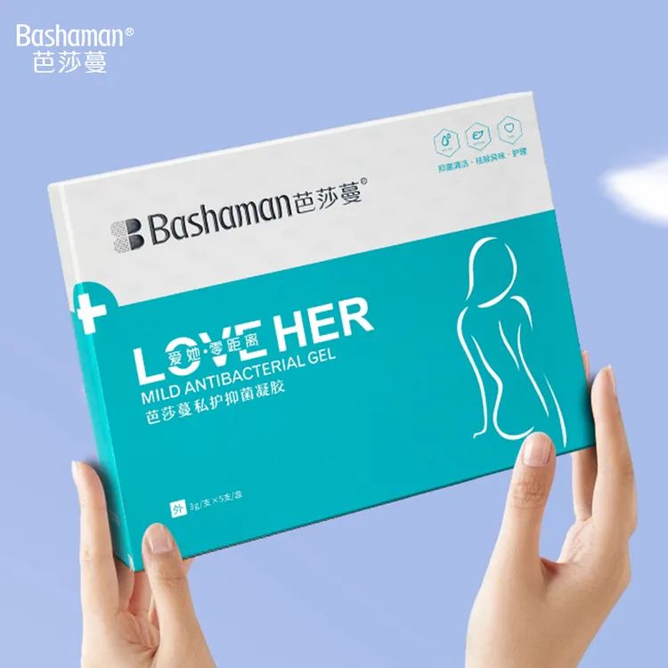 【芭莎蔓】经典款妇科凝胶私护抑菌凝胶私处护理 3g*5支/盒送小小丸