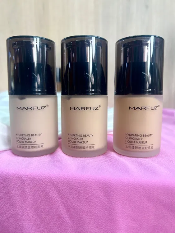 MARFUZ水润臻颜遮瑕粉底液