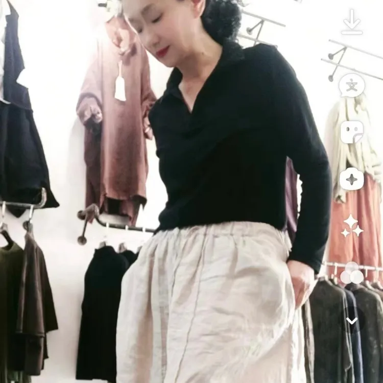 独家定制翻领百搭打底衫纯色女装上棉长袖女款时尚休闲套头设计师