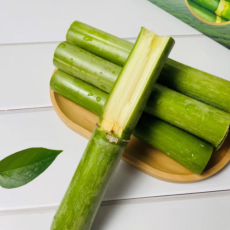 顺丰 陶山甘蔗 青皮绿皮新鲜水果 尊享款一个节头 独立包装 5斤装