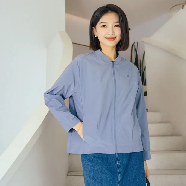 Yun/韫春季新款户外休闲夹克式短风衣外套A24213302 FY