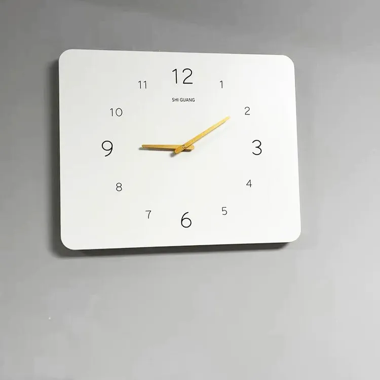 北欧风电表箱装饰画带钟表竖款时钟空气开关电闸配电箱遮挡免打孔