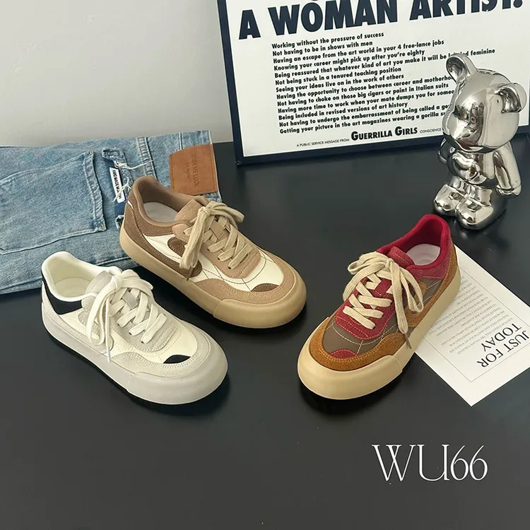 秋季新款休闲鞋女鞋百搭2025爆款时尚潮流ins风板鞋软底运动鞋