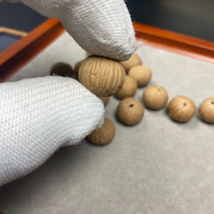 （土豪边肚0.5）—全品无暇原皮原色猴头核桃手串