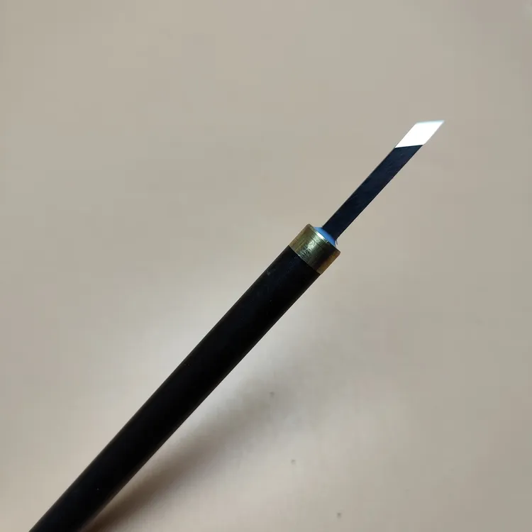 雕刻刀木雕竹雕留青刀版画刀氮化白钢手工刻刀日本进口原装小电磨