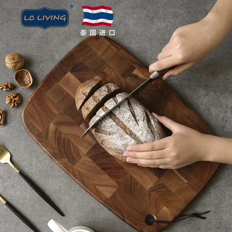 LC LIVING泰国相思木切菜板无漆无蜡家用实木辅食果蔬砧板菜板